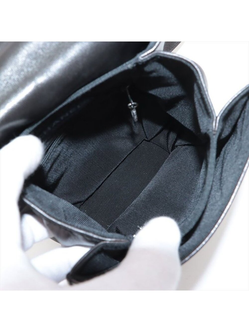 Chanel Backpack Lambskin CC Logo - Picture 9 of 10